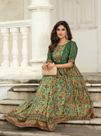 Aafreen Daaman Style Gown