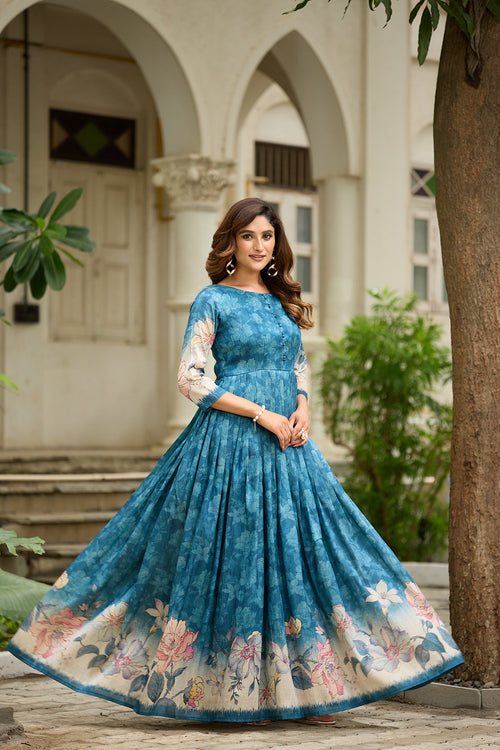 Aafreen Daaman Style Gown