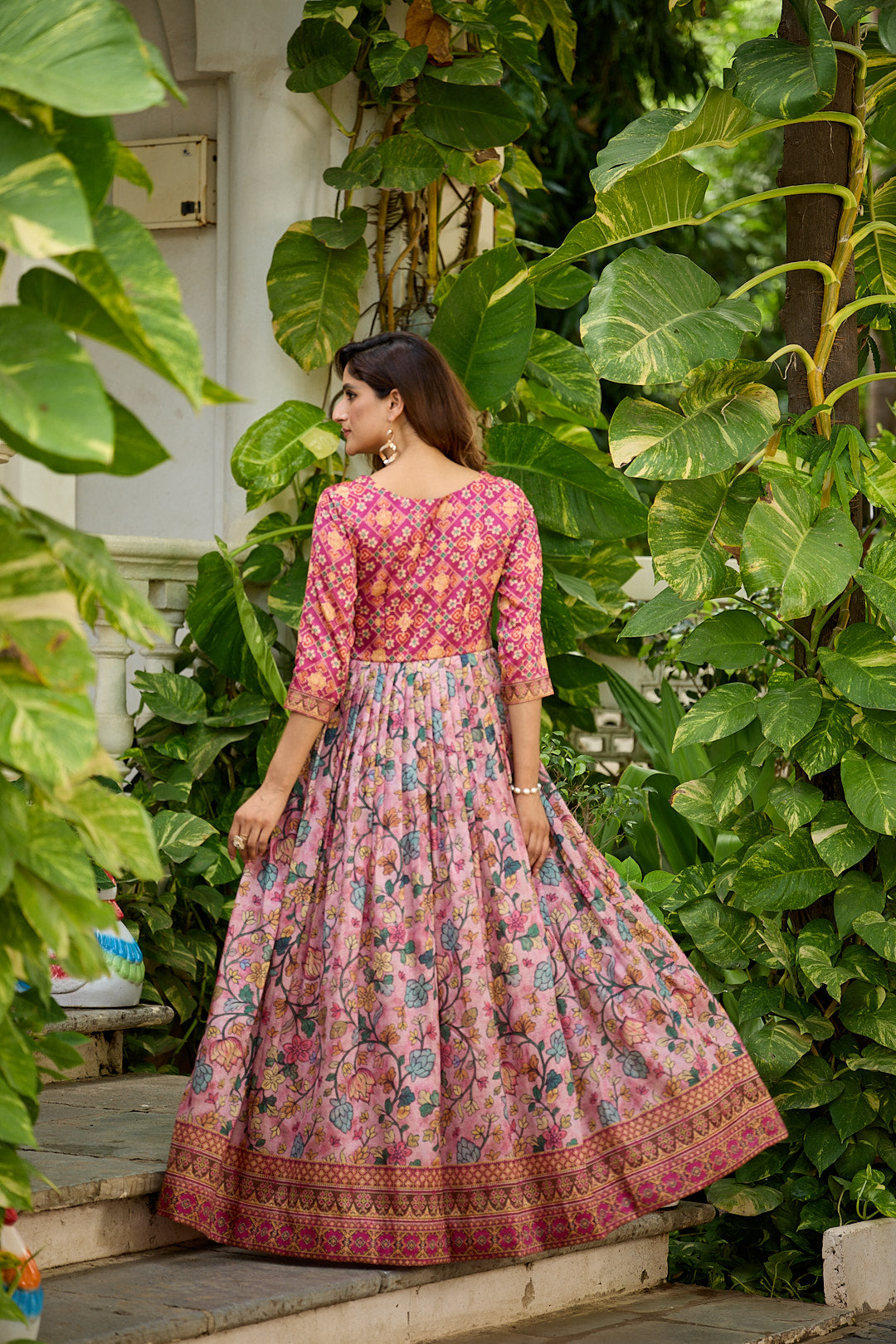 Noor Patola Fusion Gown