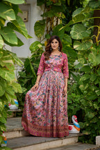 Noor Patola Fusion Gown