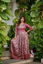 Noor Patola Fusion Gown