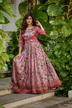 Noor Patola Fusion Gown