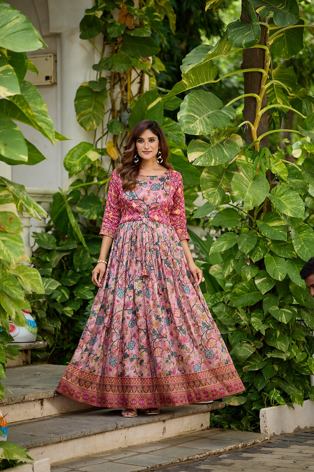 Noor Patola Fusion Gown