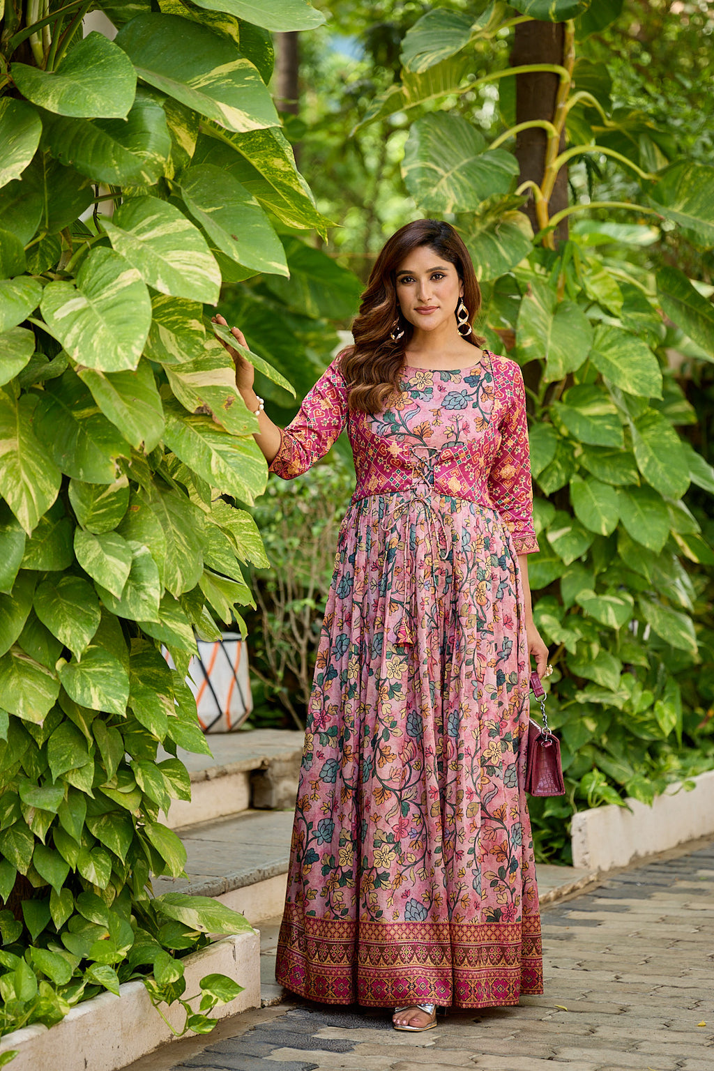 Noor Patola Fusion Gown
