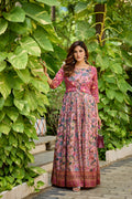 Noor Patola Fusion Gown