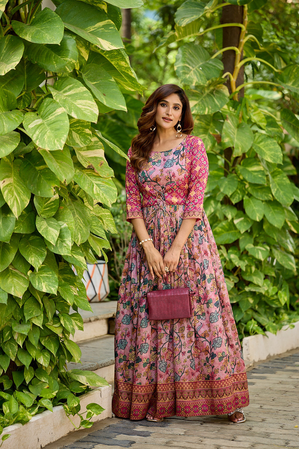Noor Patola Fusion Gown