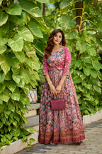 Noor Patola Fusion Gown