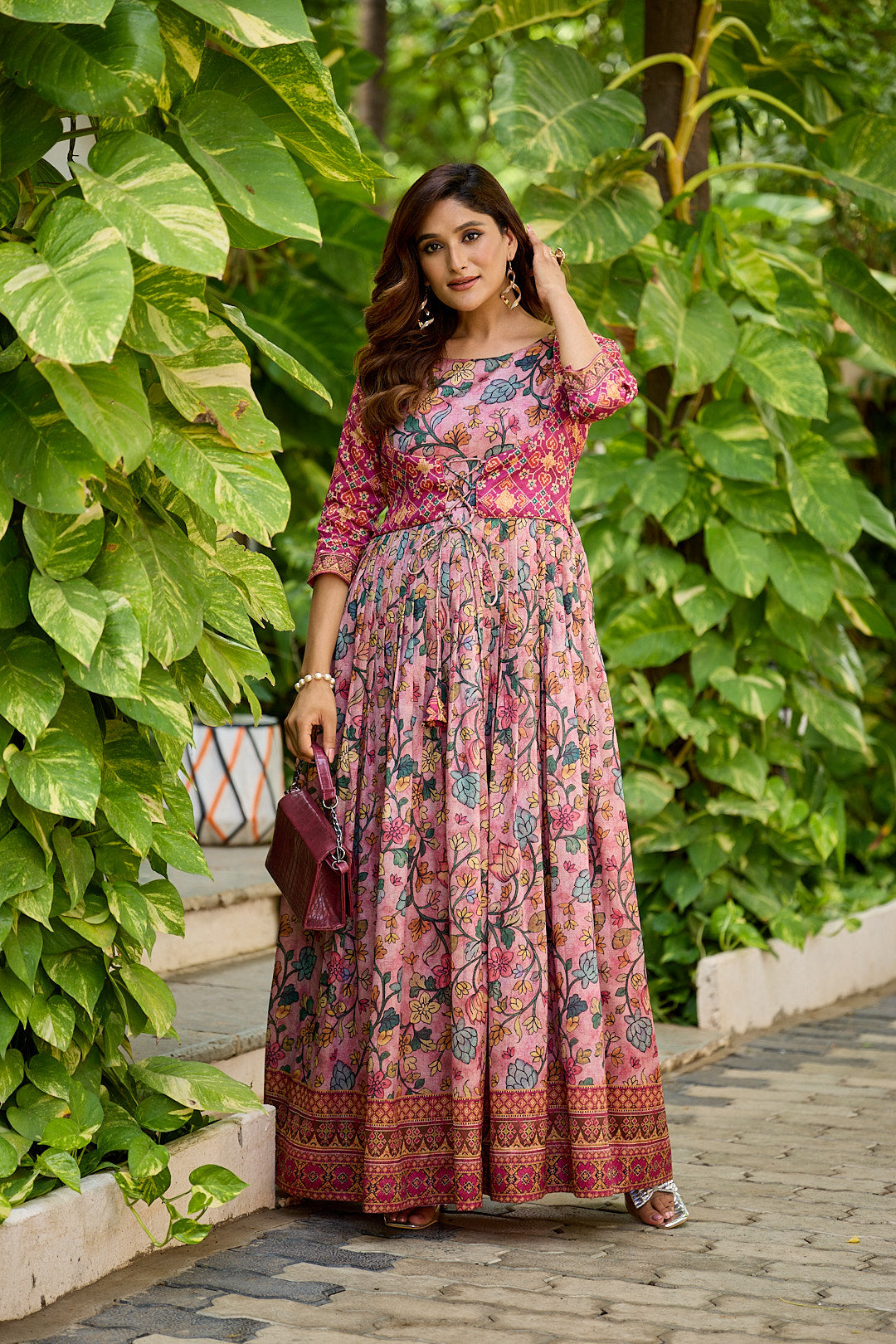 Noor Patola Fusion Gown