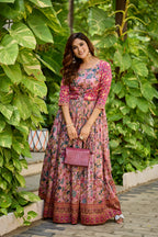 Noor Patola Fusion Gown