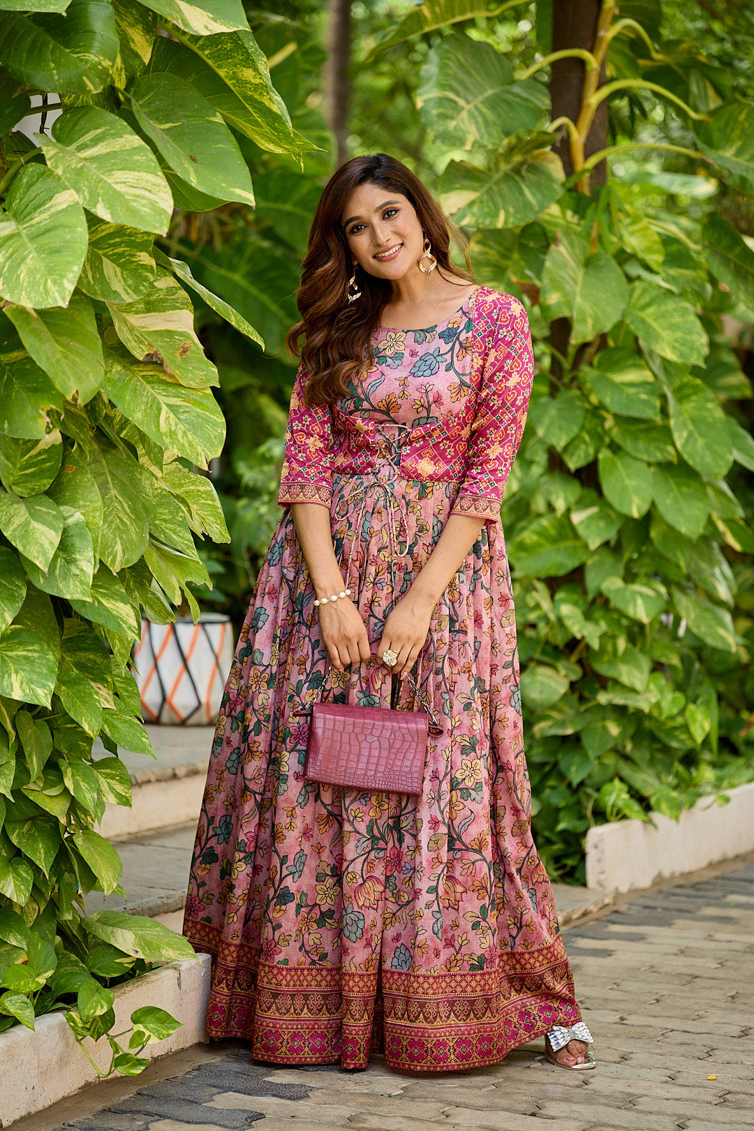Noor Patola Fusion Gown