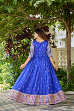 Rangrez Zari Gown