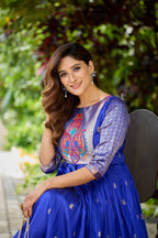 Rangrez Zari Gown