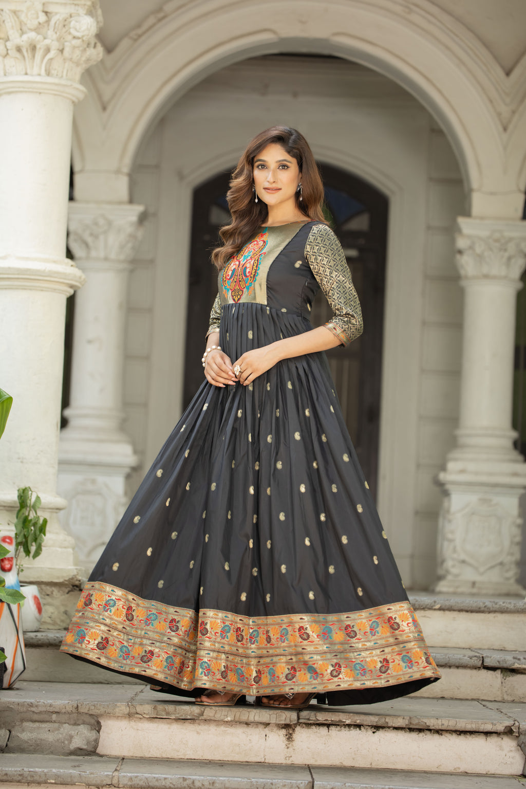 Gulnaar Festive Gown