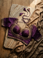 Italian Silk Beads Work Blouse