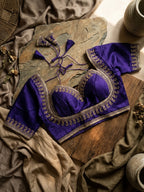 Italian Silk Beads Work Blouse