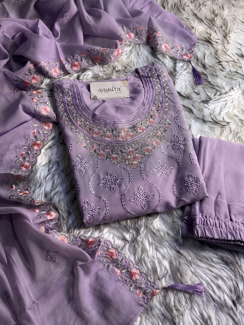 Eira Festive Palazzo Sharara Suit Set