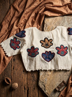Riva Patch Work Blouse