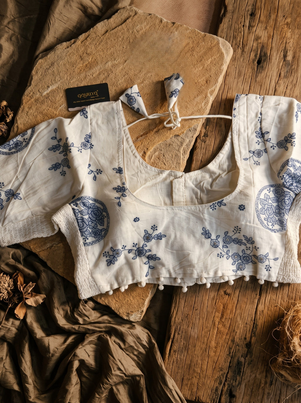 Lavanya Off-White Classic Blouse