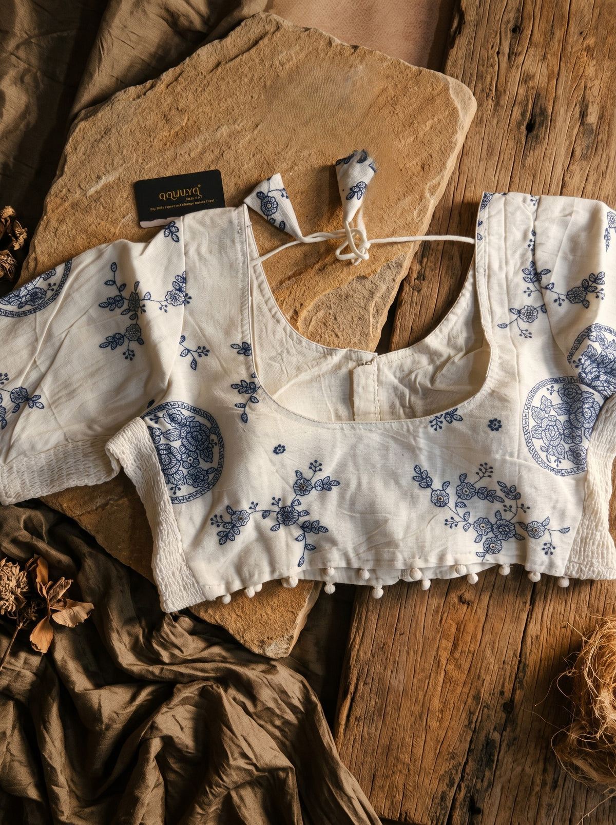 Lavanya Off-White Classic Blouse
