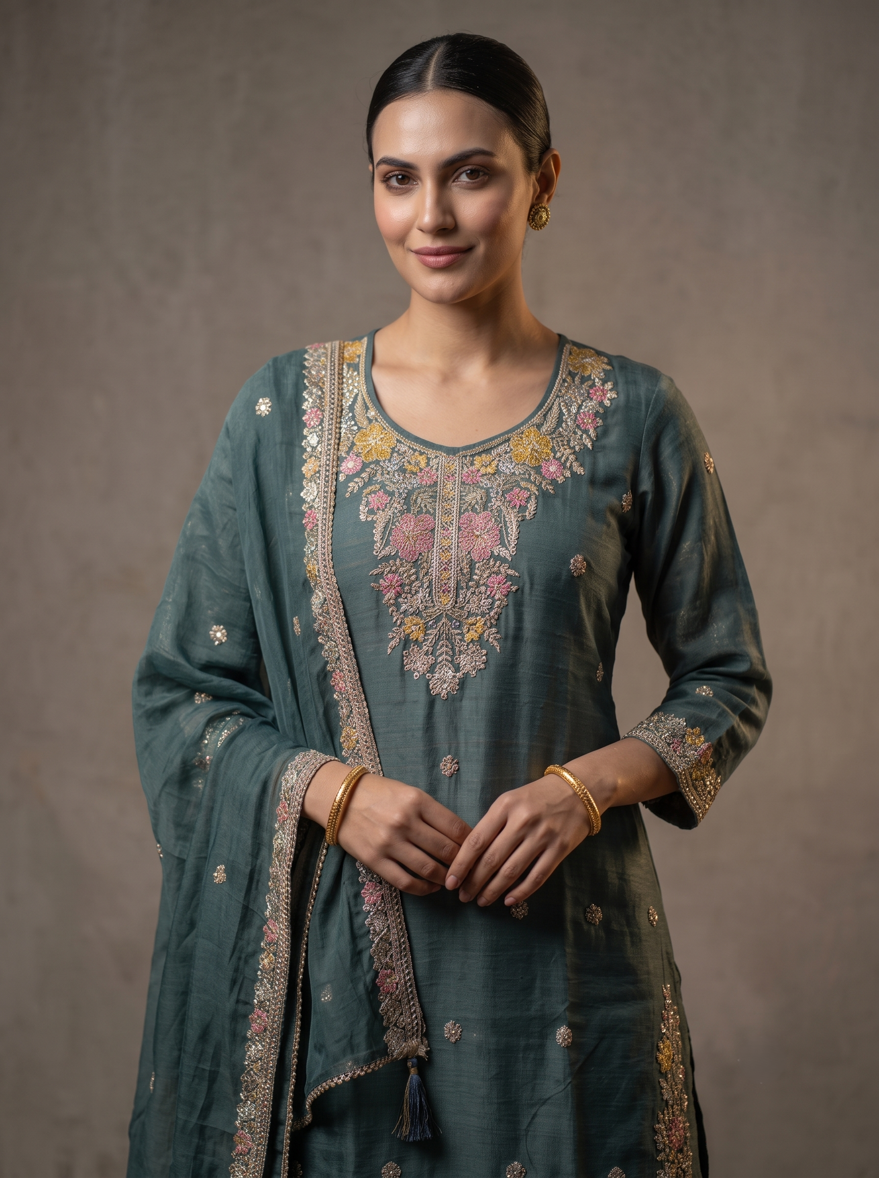Aura Premium Sharara Set