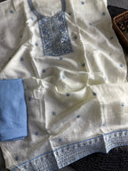 Signature Roman Unstitched Silk Suit