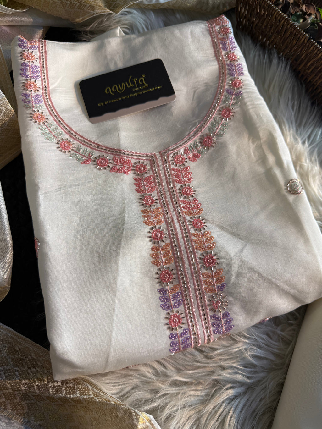 Heritage Roman Unstitched Silk Suit