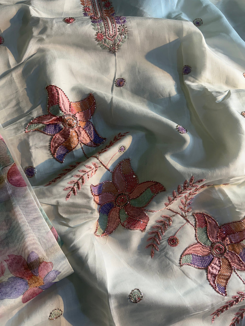 Heritage Roman Unstitched Silk Suit