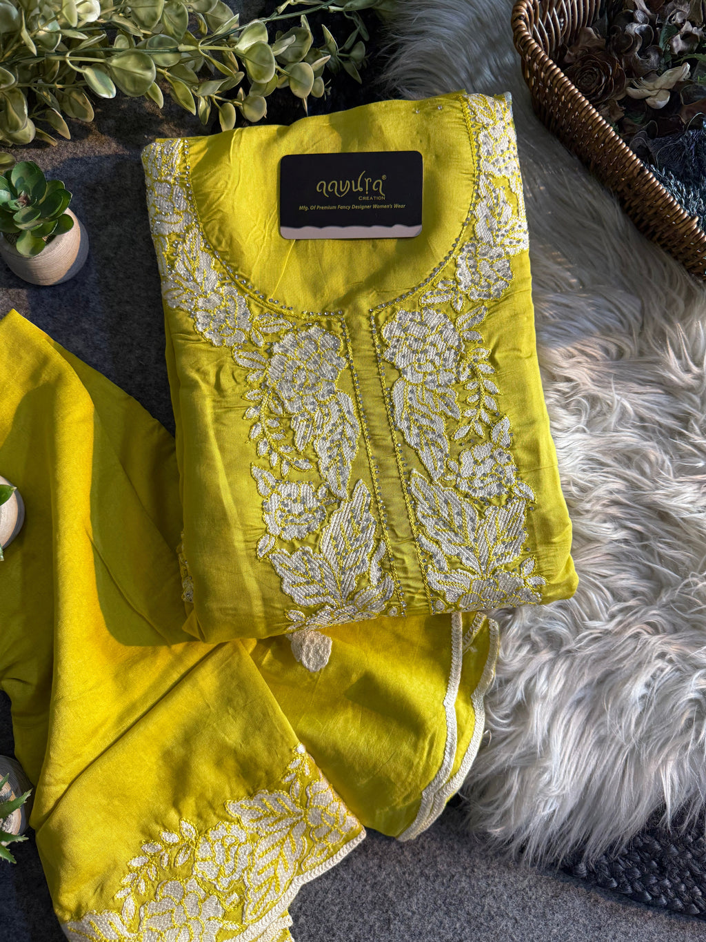Festive Roman Unstitched Silk Suit