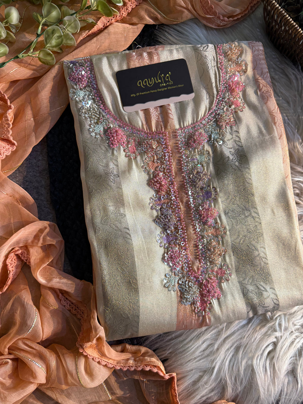 Simar Grace Unstitched Suit Set