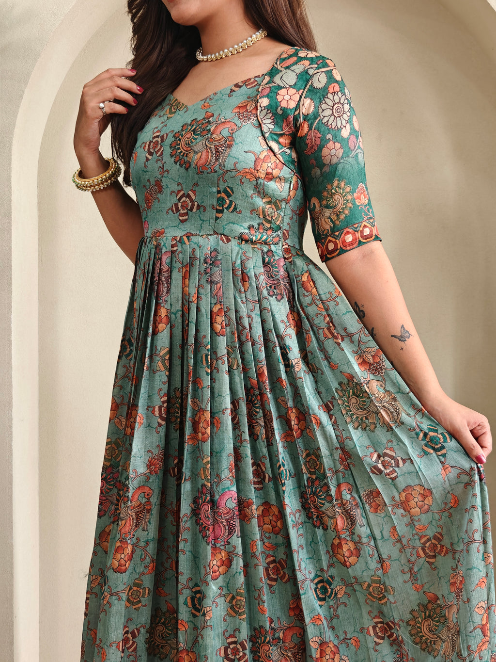 Patola Grace Jacket Gown