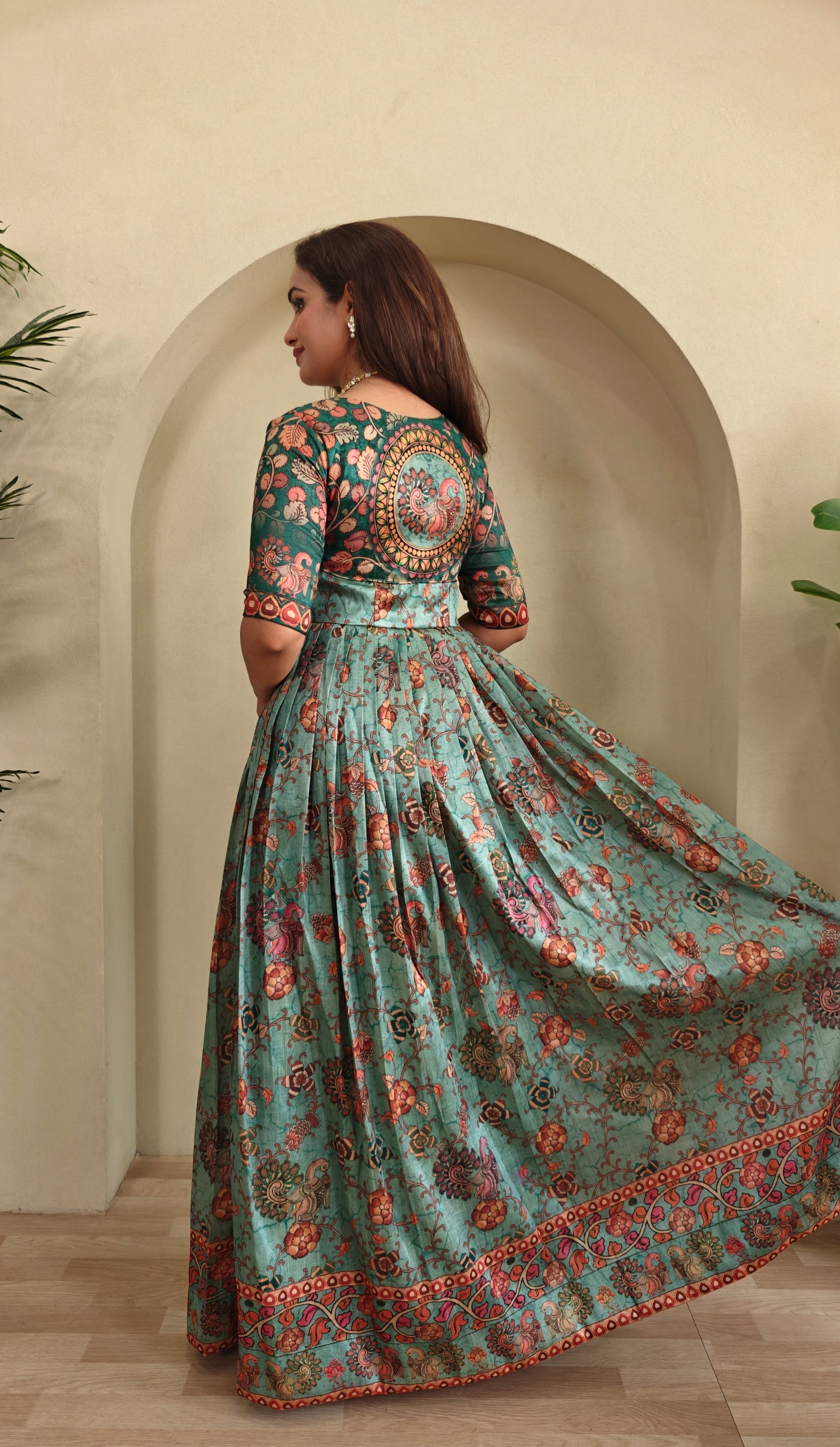 Patola Grace Jacket Gown