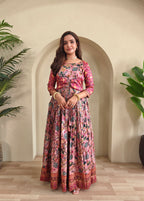 Patola Grace Jacket Gown