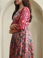 Patola Grace Jacket Gown