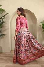 Patola Grace Jacket Gown