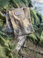 Zariya Glorious Silk Embroidered Sharara Set