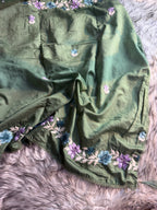 Meher Roman Silk Festive Sharara Set
