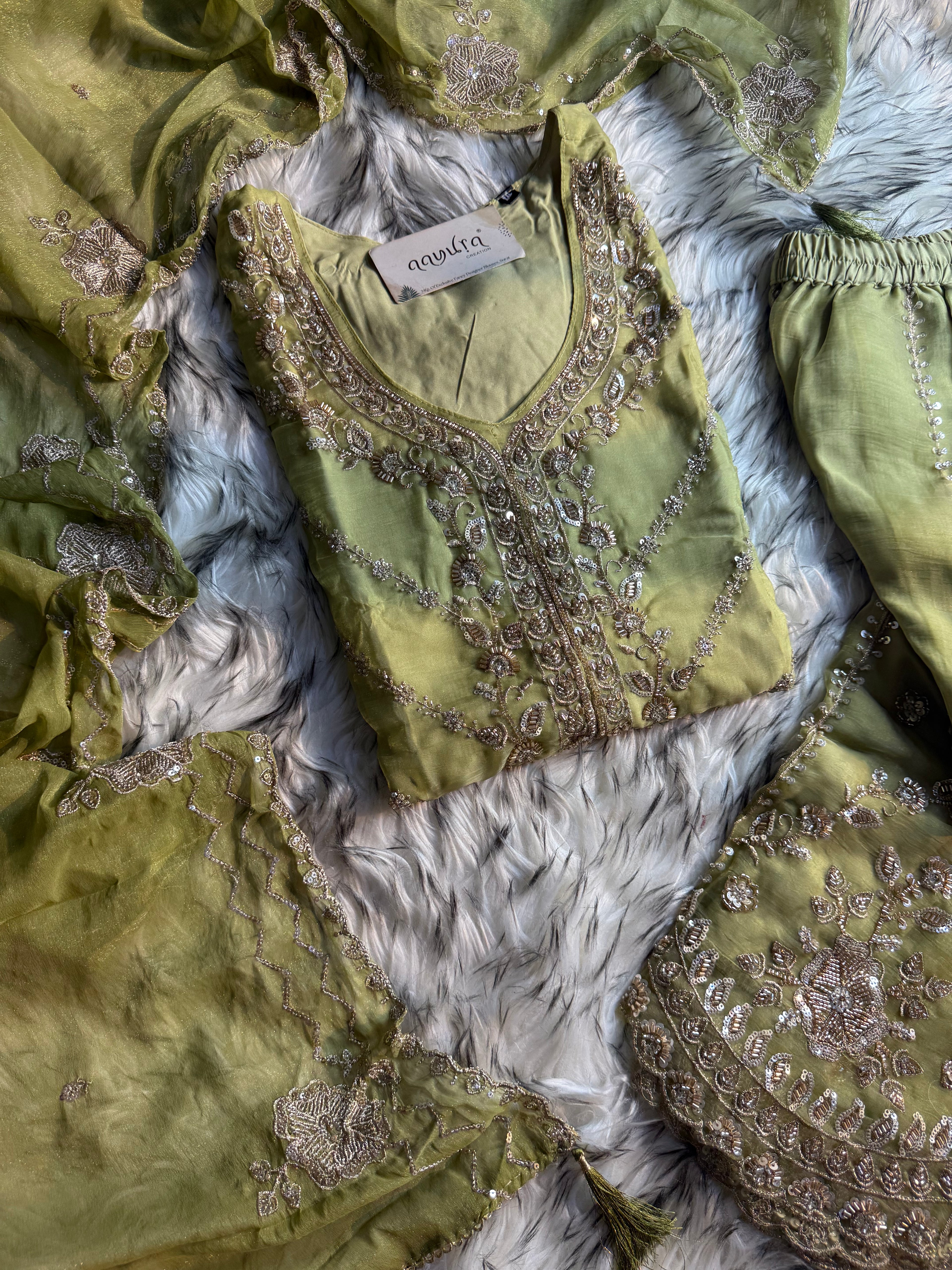 Aarzoo Embroidered Sharara Suit