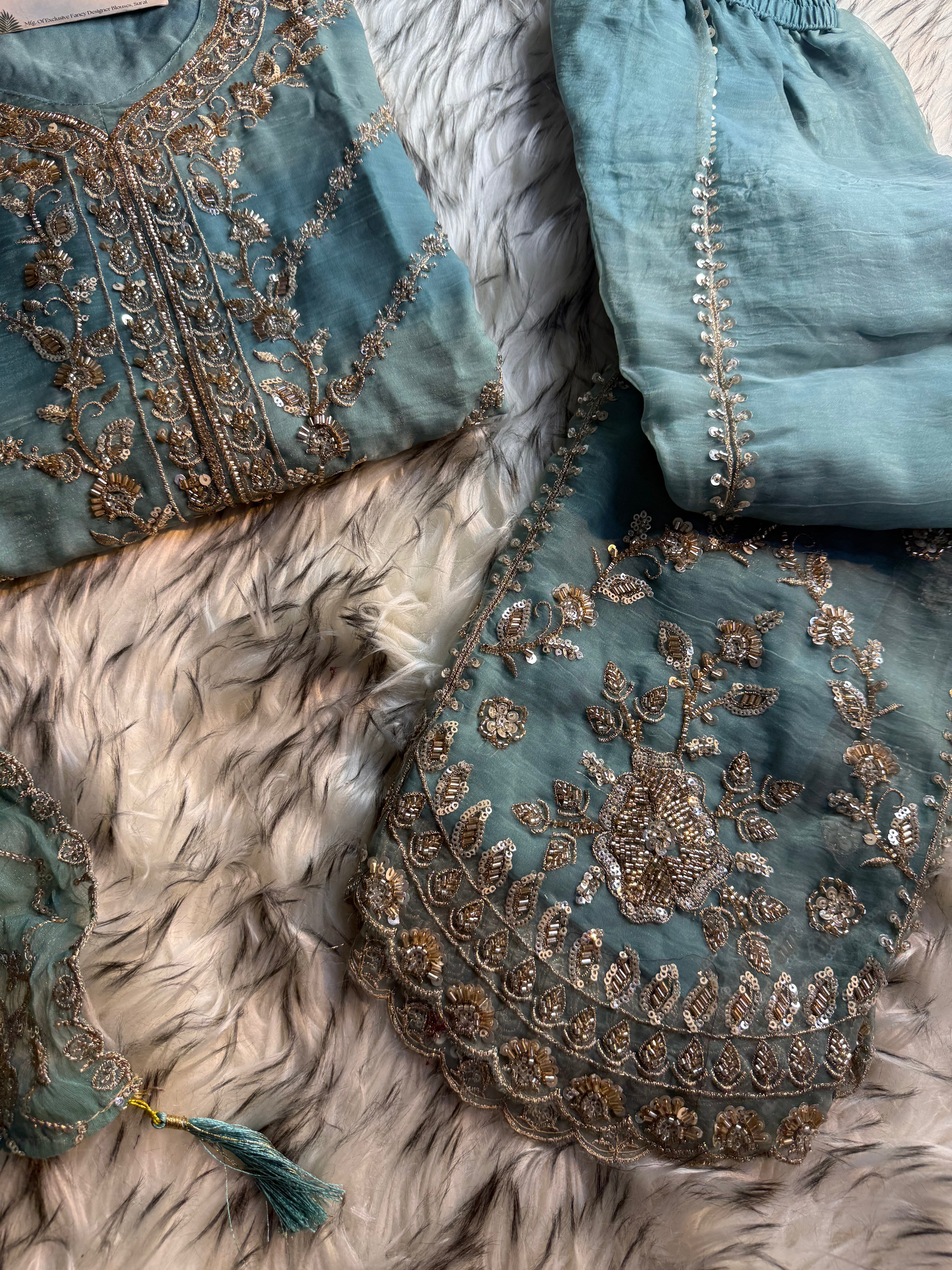 Aarzoo Embroidered Sharara Suit
