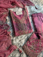 Aarzoo Embroidered Sharara Suit