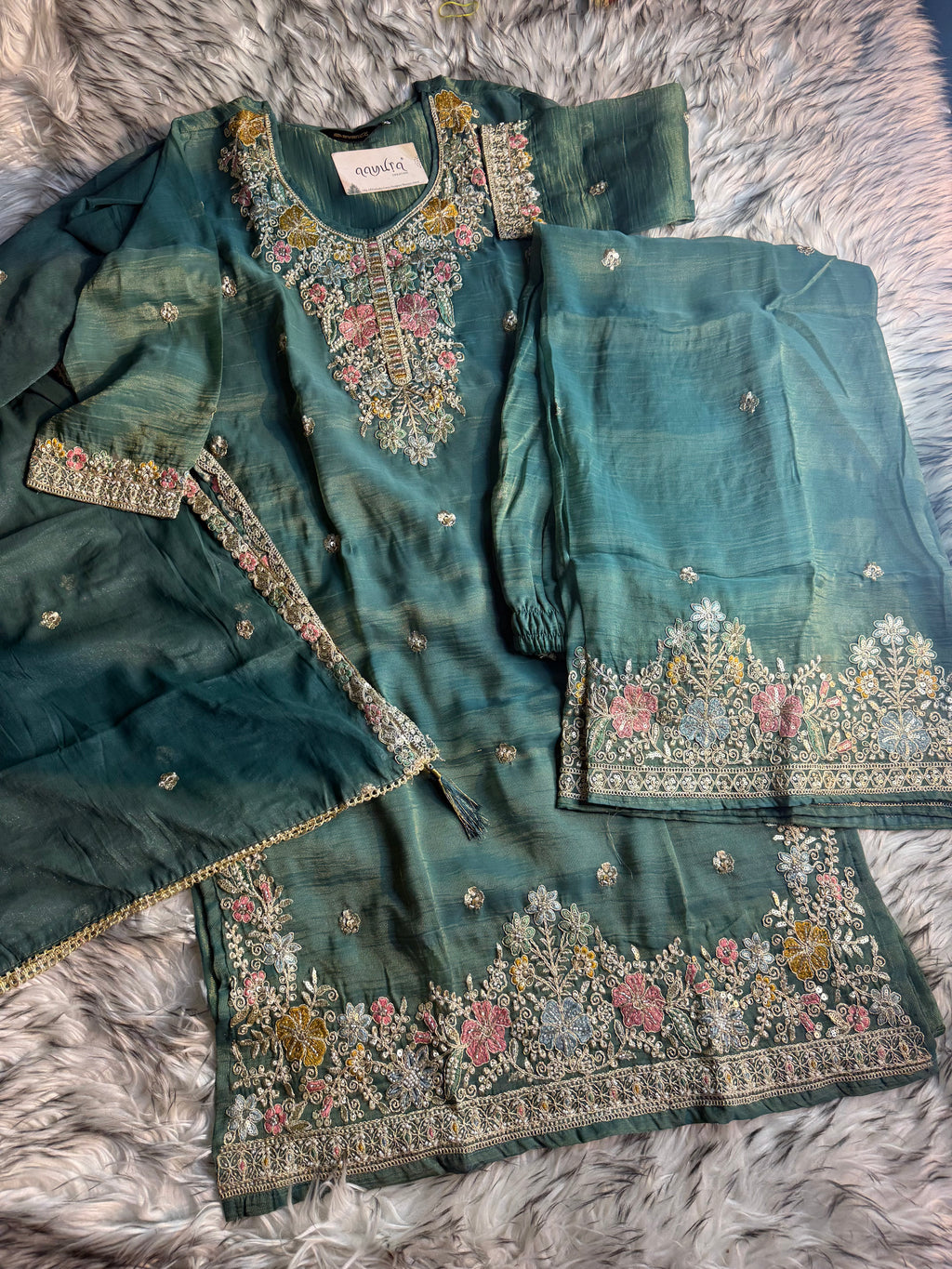 Aura Premium Sharara Set