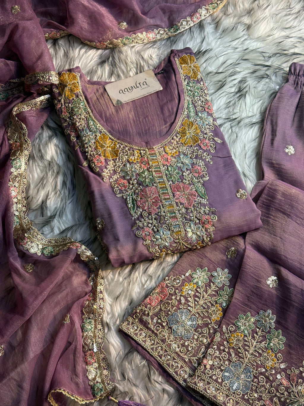 Aura Premium Sharara Set