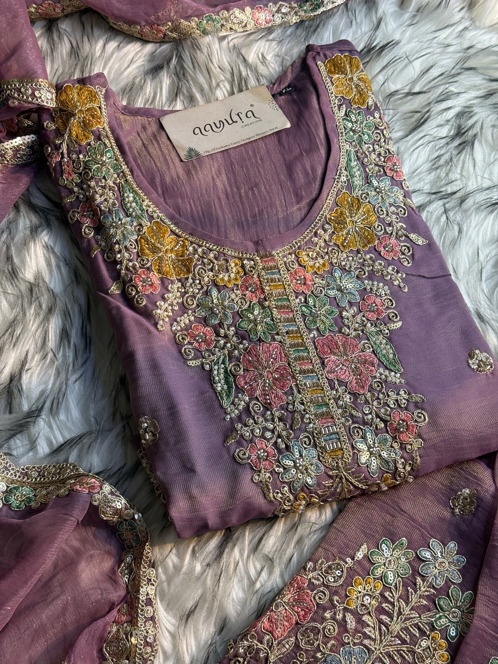 Aura Premium Sharara Set