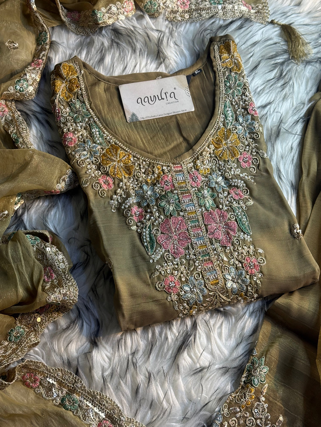 Aura Premium Sharara Set