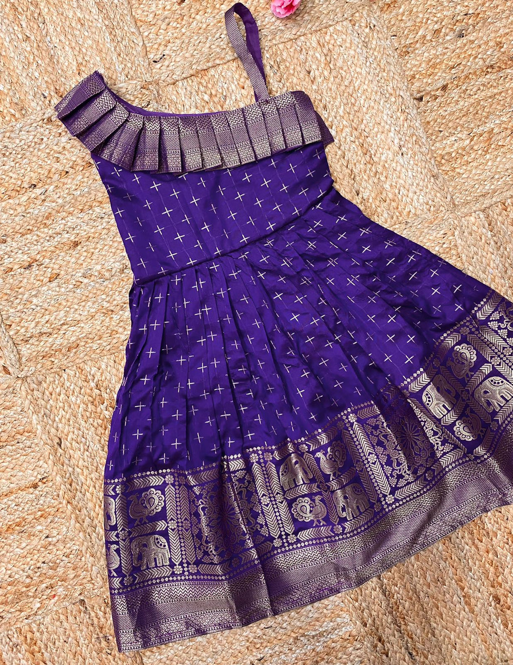 Royal Mini Silk Saree Outfit