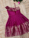 Royal Mini Silk Saree Outfit