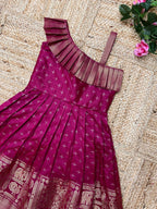 Royal Mini Silk Saree Outfit