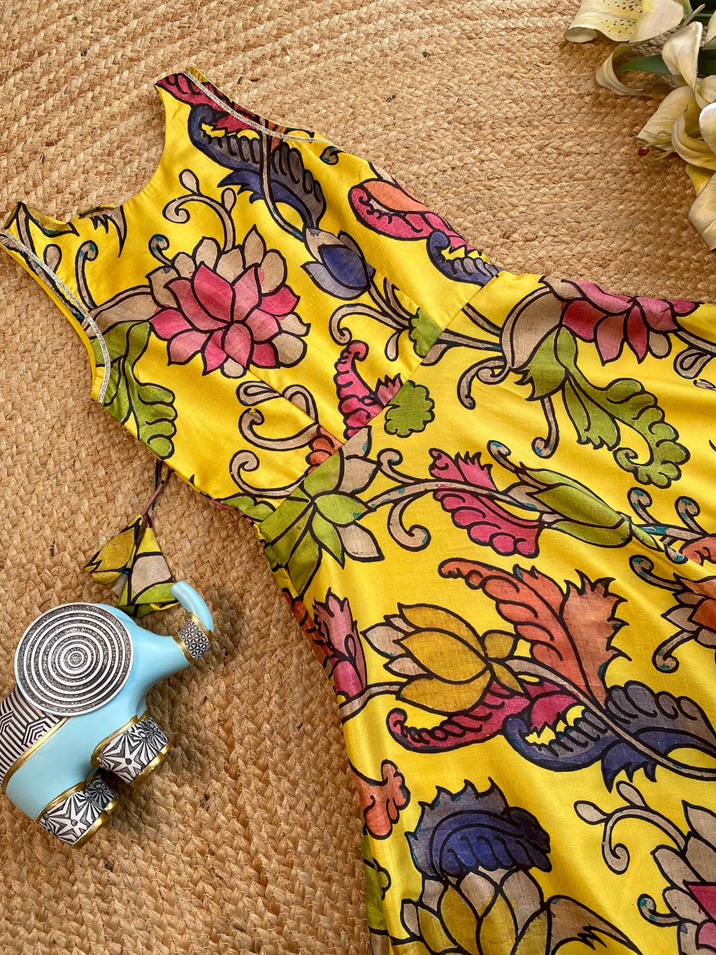 Kalamkari Bloom Gown
