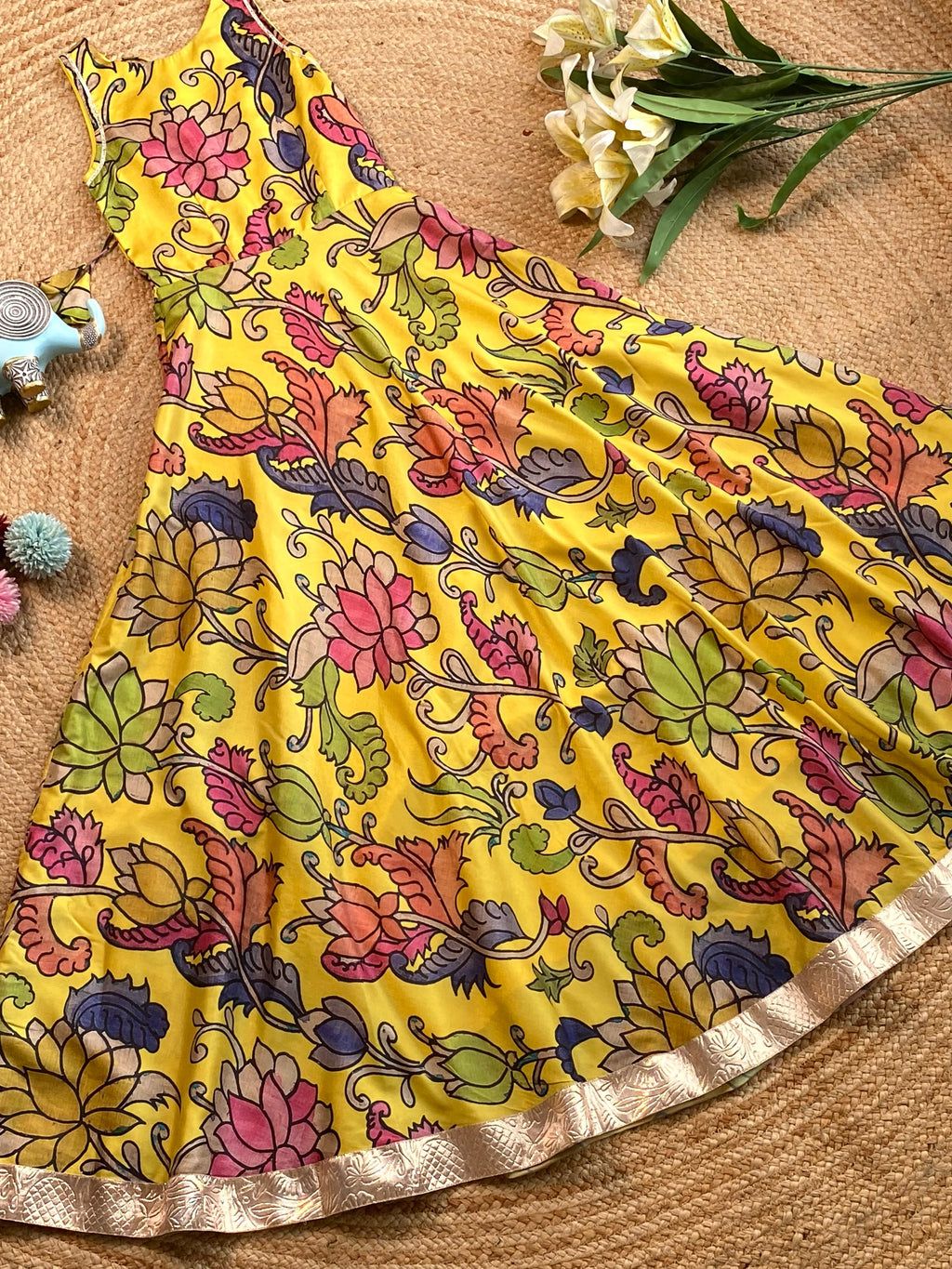 Kalamkari Bloom Gown