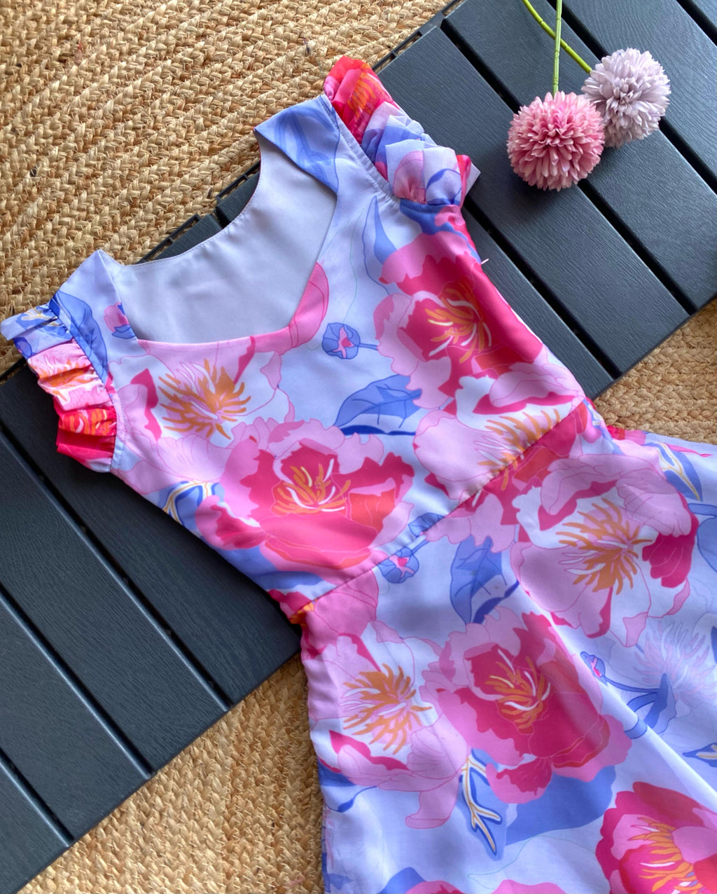Aafiya Ruffle Gown