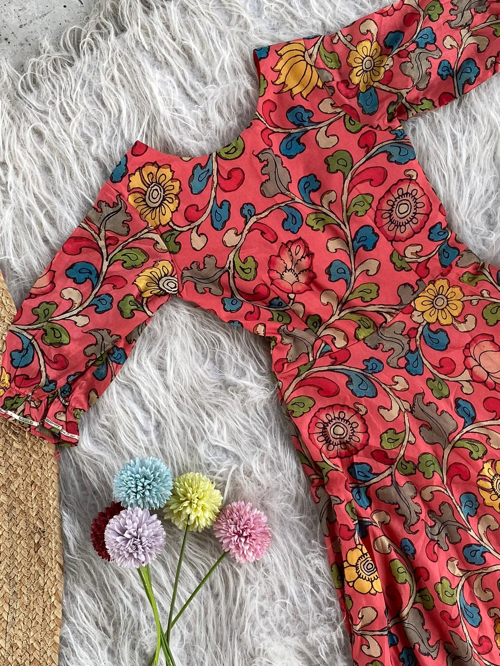 Gul Kalamkari Dress
